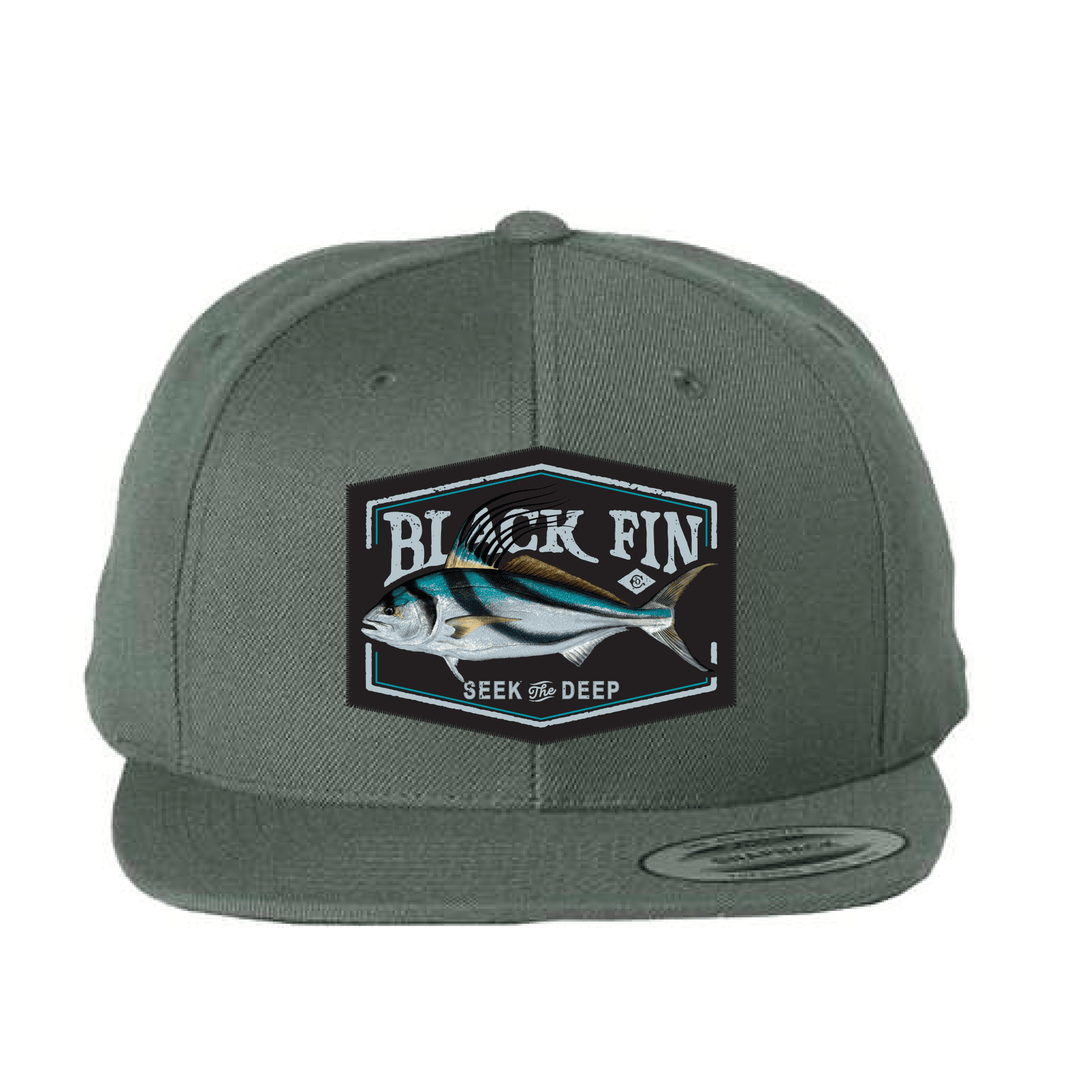 Black Fin - Rooster Snapback - Black Fin