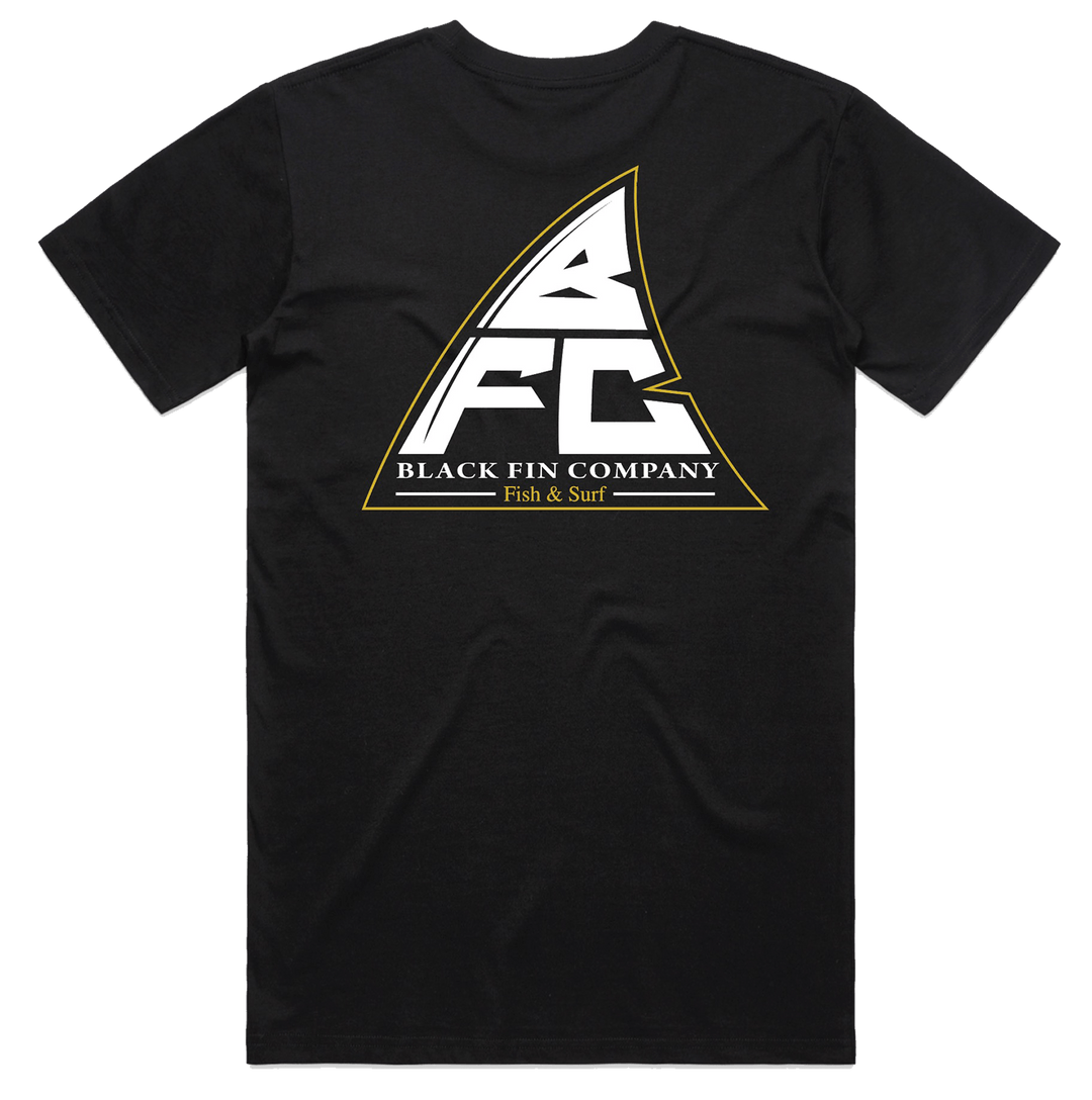 BFC Logo Short Sleeve Tee - Black Fin
