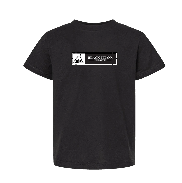 BFC Tag Short Sleeve Tee (Youth) - Black Fin
