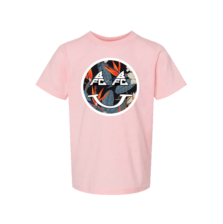 Happy Face - Short Sleeve (Youth) - Black Fin