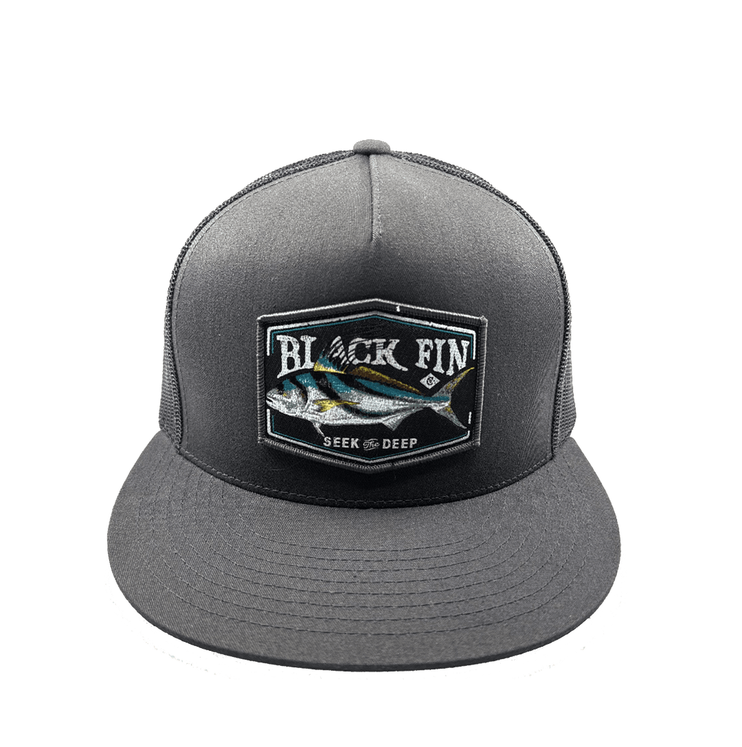 Seek The Deep - Skippers Classic Trucker - Black Fin
