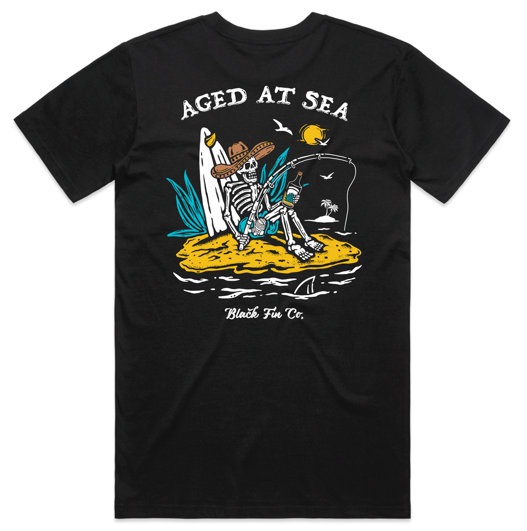 Aged At Sea - Short Sleeve - Black Fin