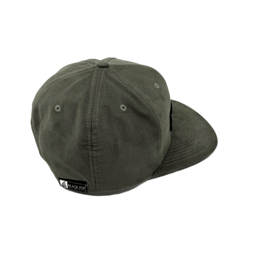 BFC - Classic Cord Hat (Olive) - Black Fin