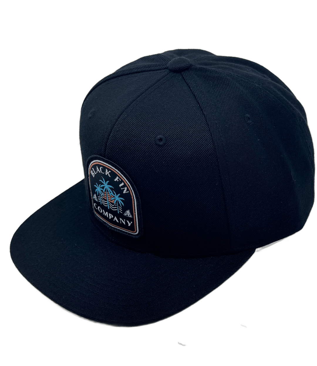 Black Fin - Sunset Palms Snapback - Black Fin