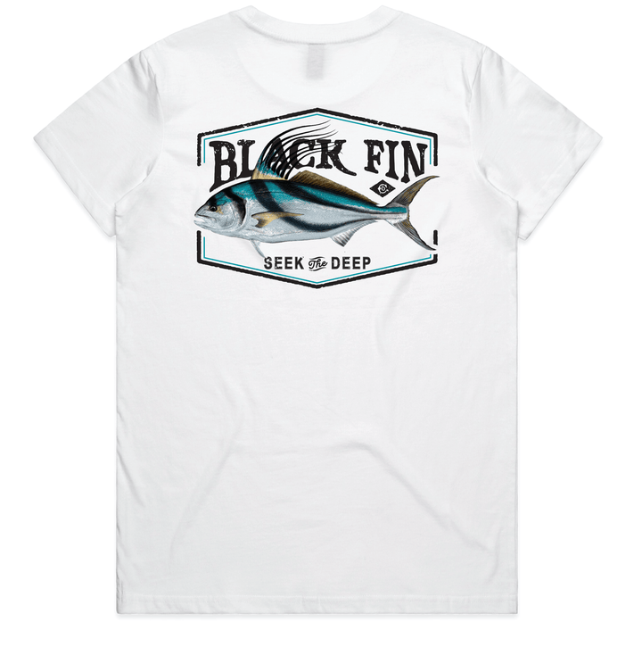 Rooster Fish - Tee - Black Fin