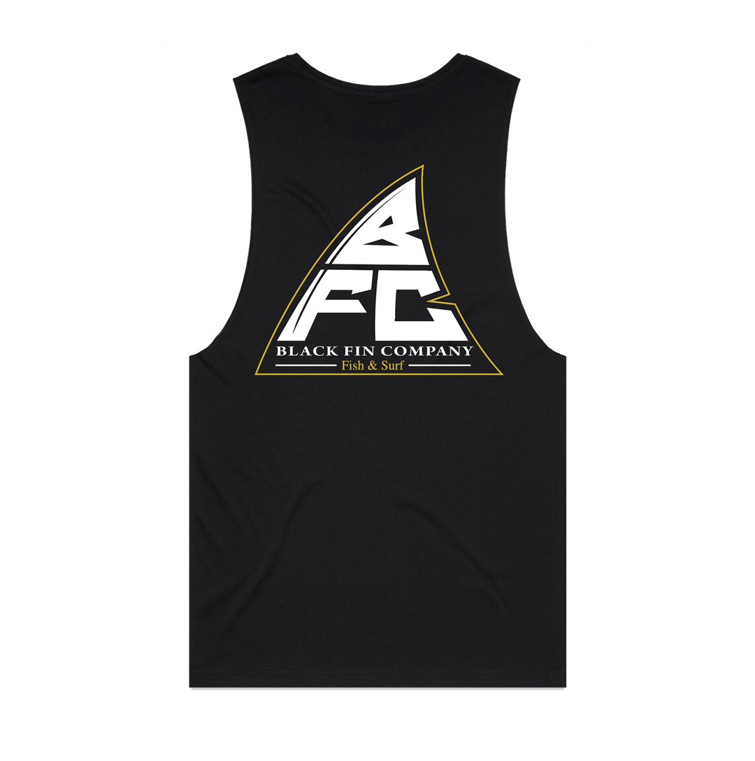 Black Fin Logo - Tank