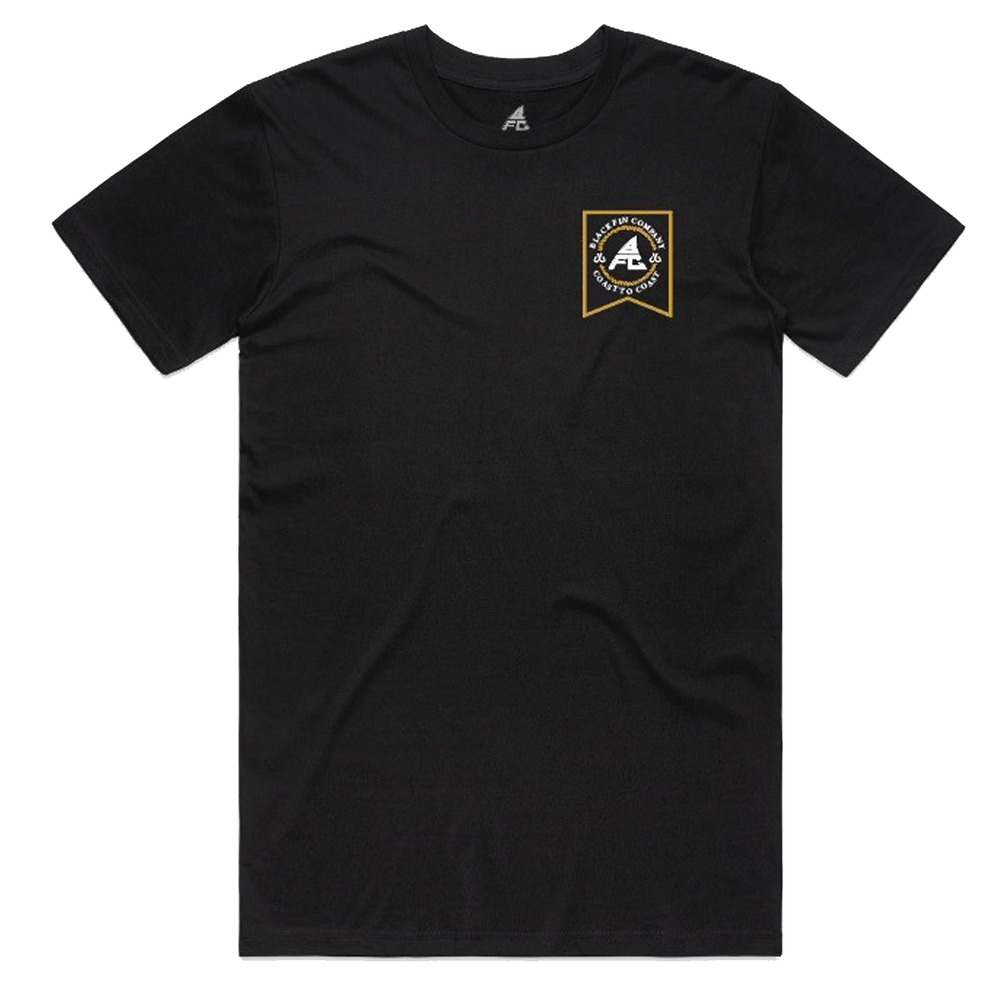 Coast to Coast - Short Sleeve - Black Fin