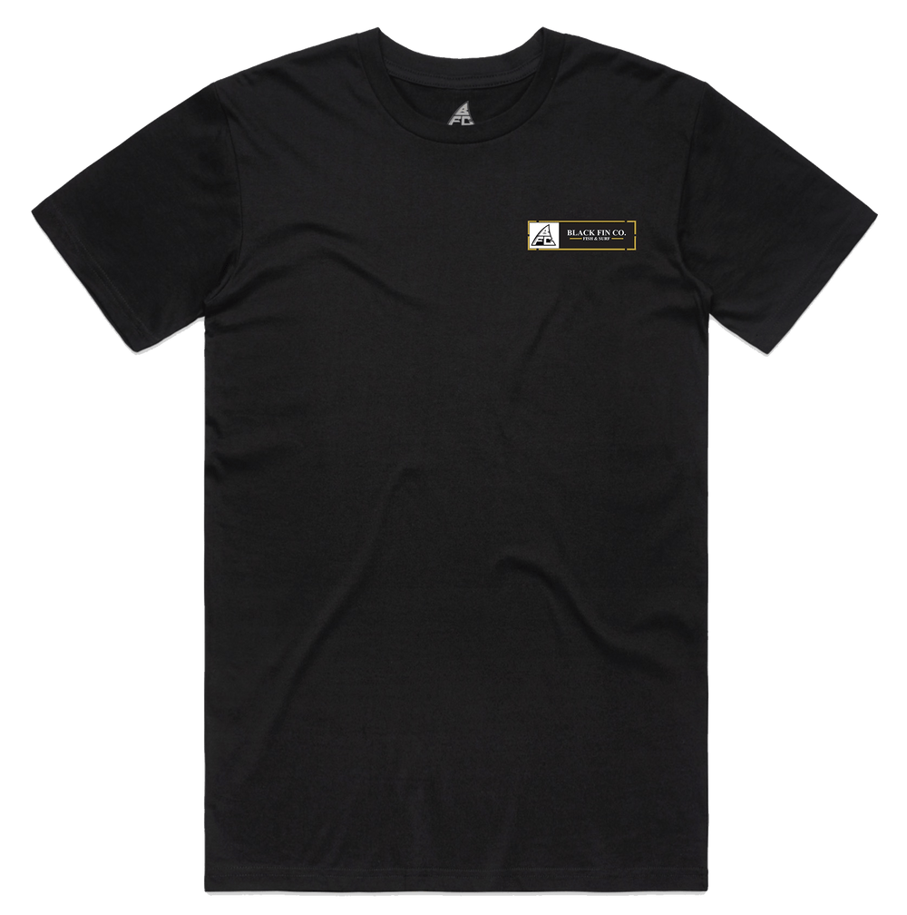 Yellow Jack Short Sleeve Tee - Black Fin